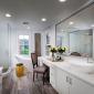 Master Bath for Petrucci Homes by Detroit architectural photographer Don Schulte