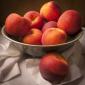 Michigan Peaches by Detroit food photographer Don Schulte